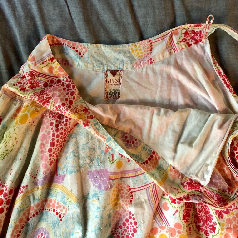 Early 2000s guess skirt -full circle when twirling